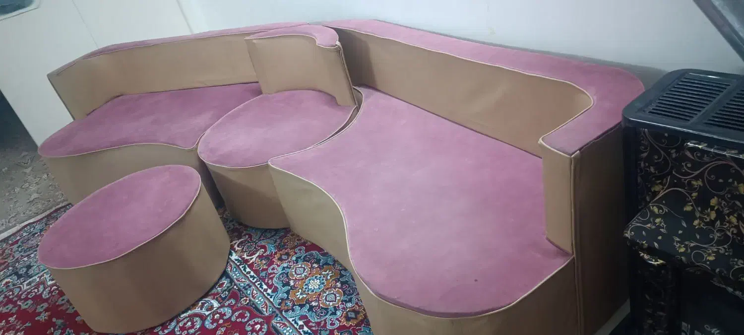 مبل طرح ال|مبلمان خانگی و میز عسلی|قم, باغ شریفی|دیوار