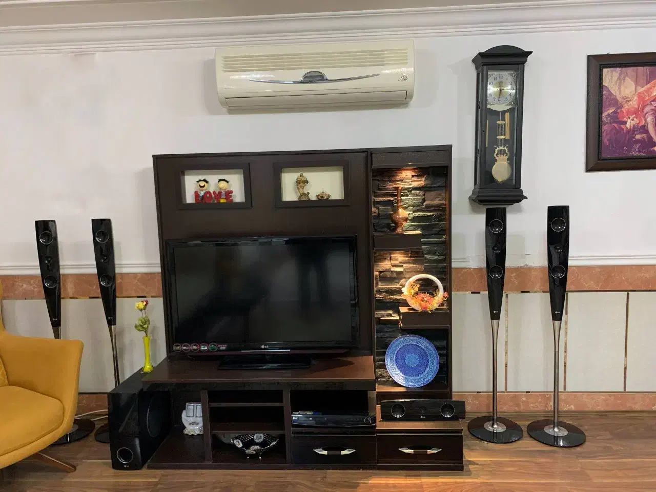 زیر تلویزیونی|میز تلویزیون|گرگان, |دیوار