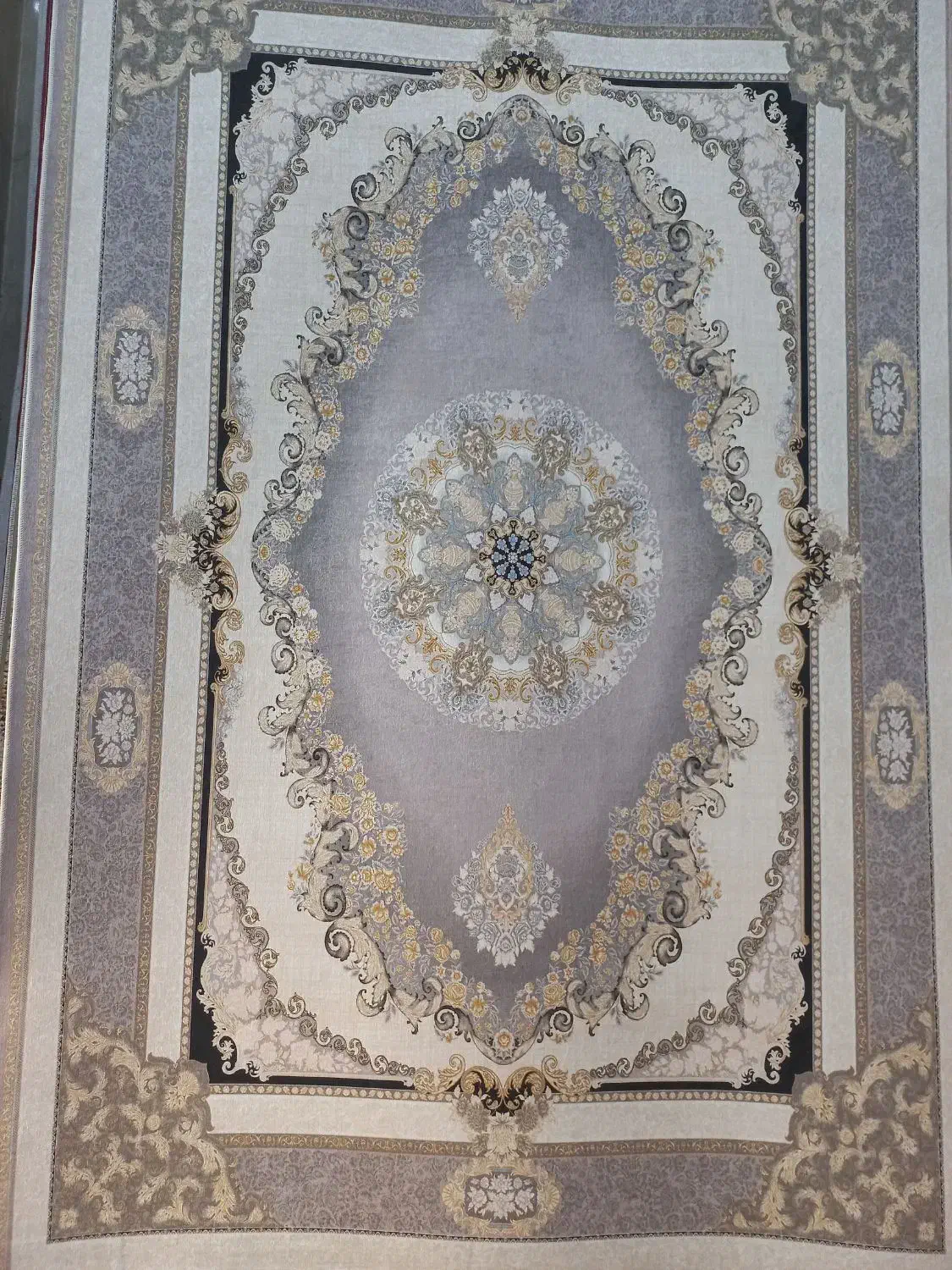 مخمل فرش ضمانت دار کد ۸۸۸ برند اکسین فرش|فرش|اصفهان, لیمجیر|دیوار