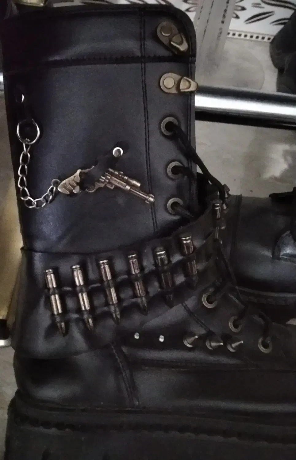 پوتین دخترانه رنگ مشکی نو|کوهنوردی و کمپینگ|نورآباد, |دیوار