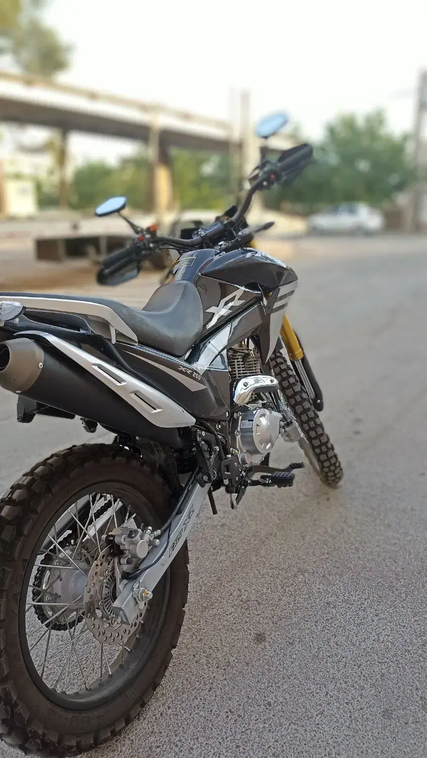 موتور تریل فلات xr 250|موتورسیکلت|شیراز, شهرک سراج‎|دیوار