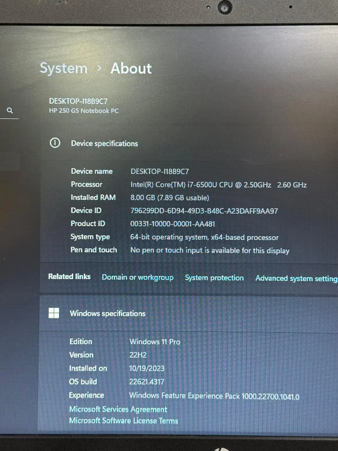 لپتاپ HP l18b9c7|رایانه همراه|بندرعباس, |دیوار