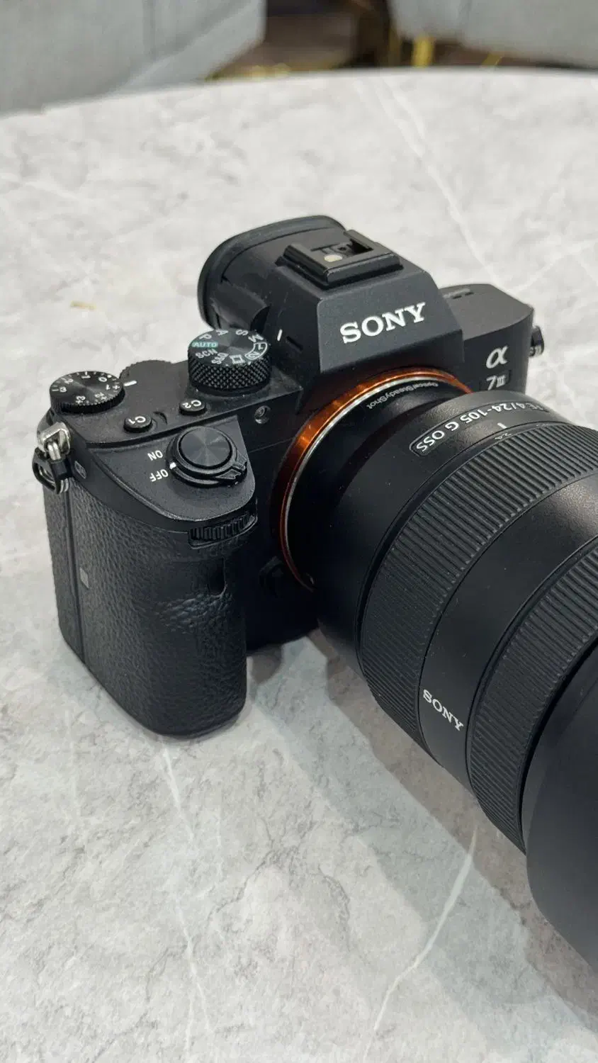 دوربین سونی a7 III + لنز سونی 105-24|دوربین عکاسی و فیلم‌برداری|نجف‌آباد, شریعتی غربی|دیوار