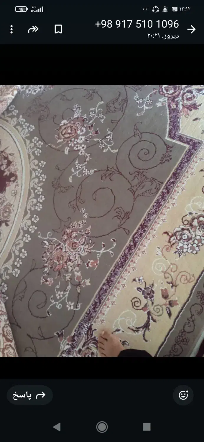 فرش قالی12متر و9متری 6متری ابپخش|فرش|برازجان, |دیوار