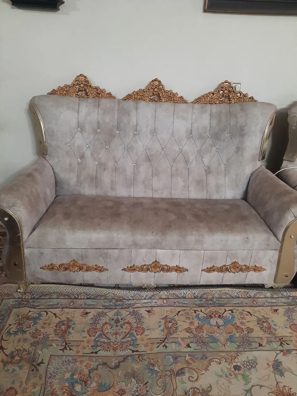 مبلمان ۶ نفره|مبلمان خانگی و میز عسلی|نیشابور, بنیاد شهید|دیوار