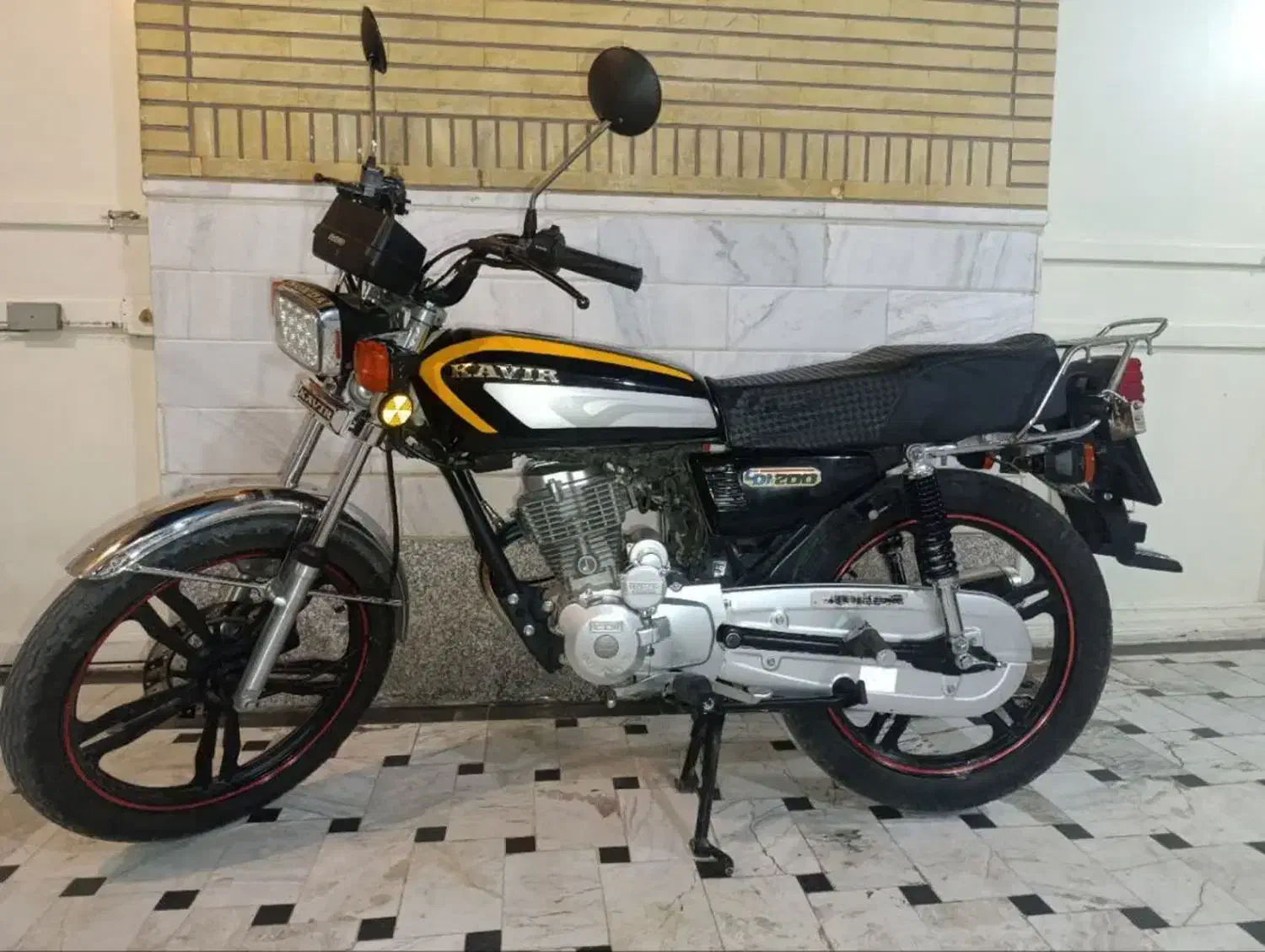 موتور سیکلت کویر ۲۰۰ cc در حد|موتورسیکلت|قم, انصارالحسین|دیوار