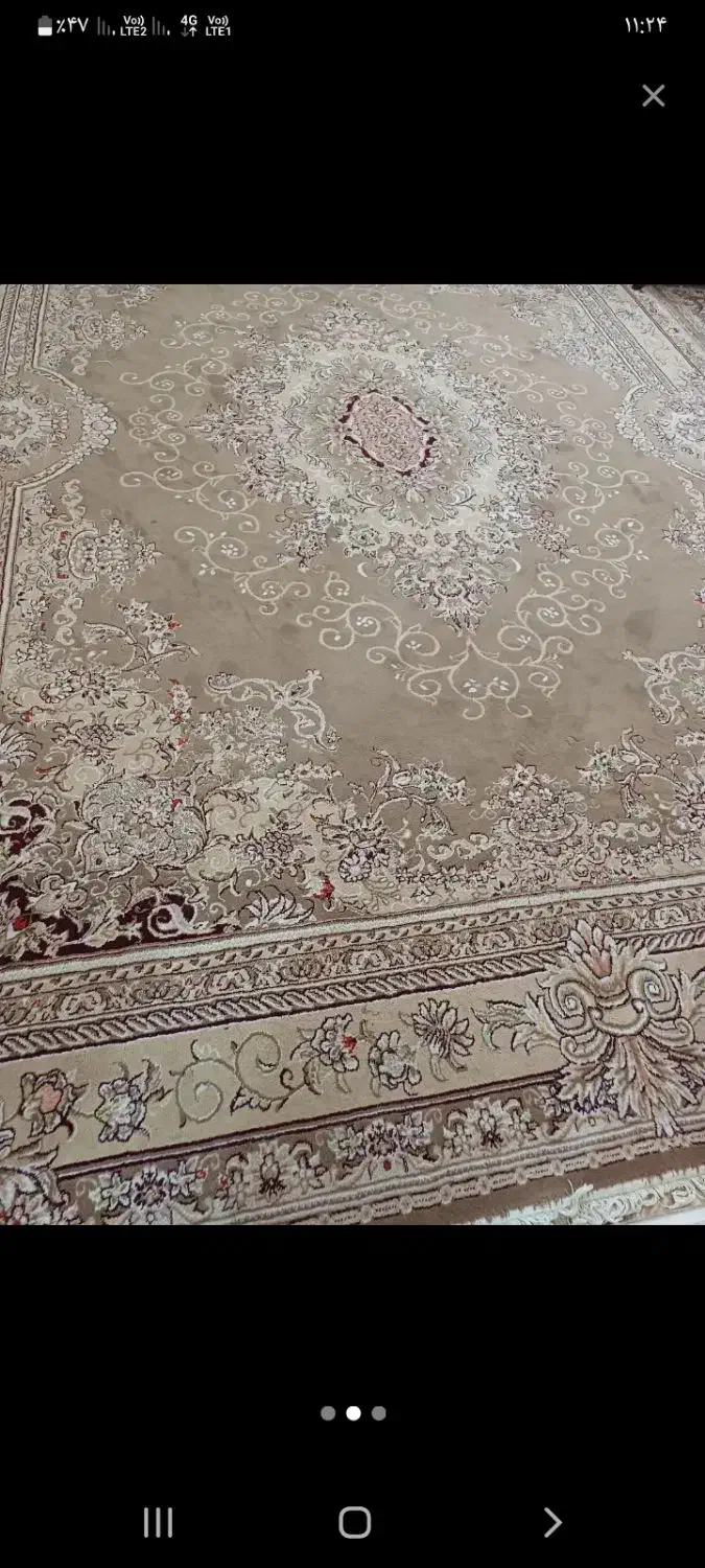 دوتا فرش 12متری|فرش|بروجرد, |دیوار