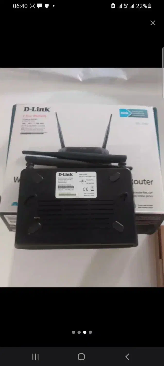 ودم D-Link تمیز بدون ایراد|مودم و تجهیزات شبکه|تهران, جمال‌زاده|دیوار