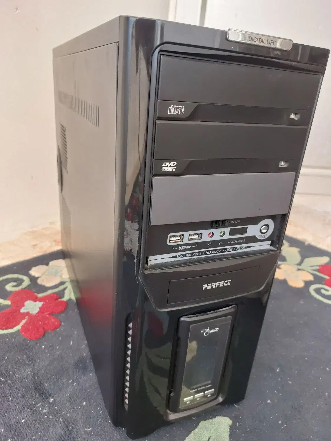 کیس قدرتمند طراحی و گیمینگ|رایانه رومیزی|گرگان, |دیوار