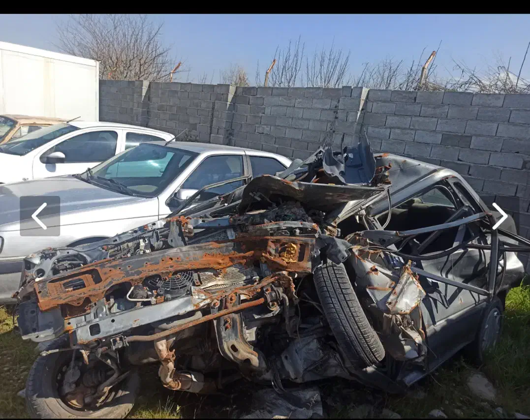 پراید تصادفی مدل۸۸|خودرو سواری و وانت|آزادشهر, |دیوار