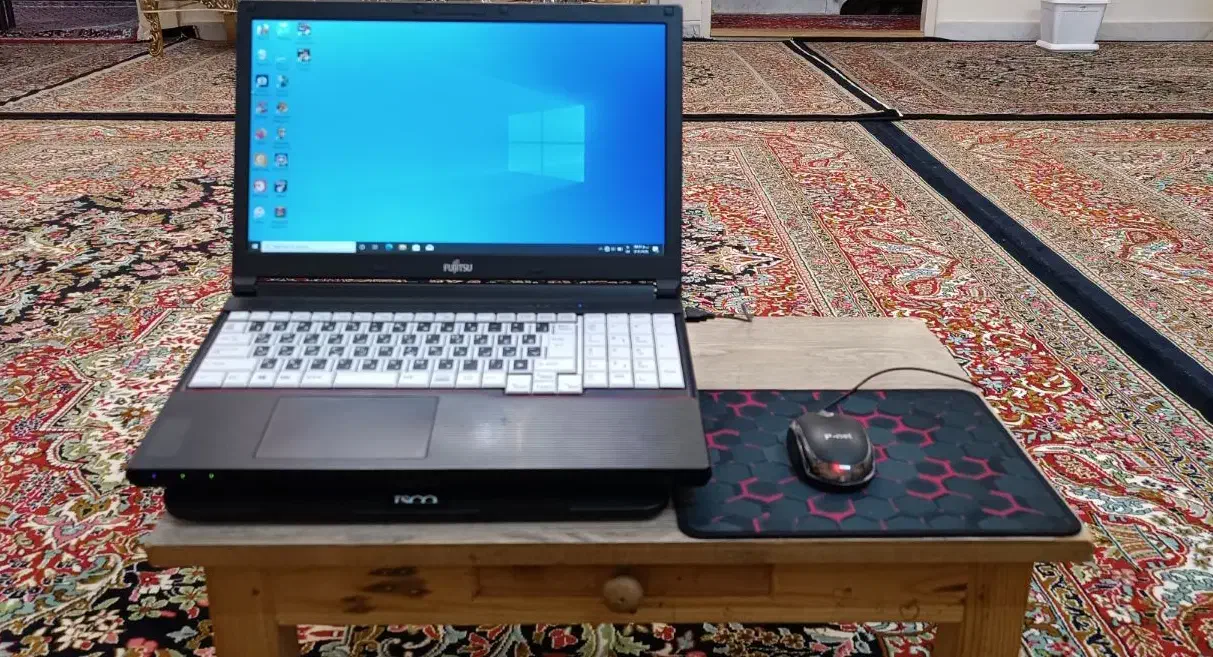 لپ تاپ فوجیتسو (Fujitsu) ژاپنی|رایانه همراه|بروجرد, |دیوار