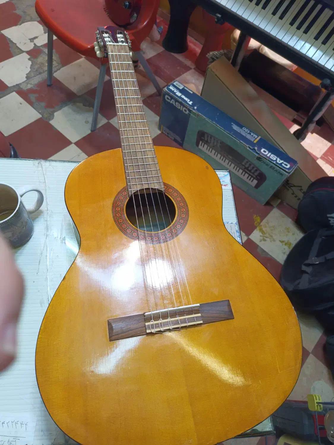 گیتار یاماها c40 تمیز بدون ایراد|گیتار، بیس، امپلیفایر|تبریز, |دیوار