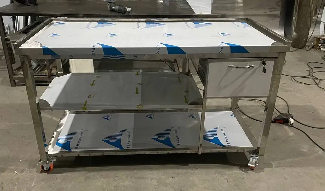 میزکار استیل هود کابینت دیواری استیل|کافیشاپ و رستوران|تهران, یافت آباد جنوبی|دیوار