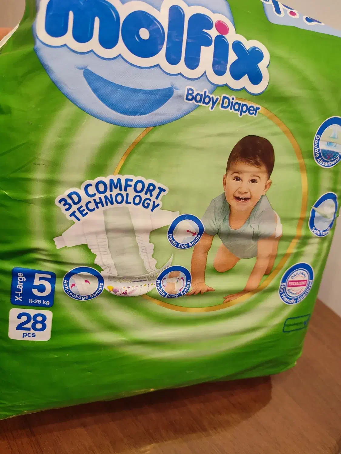 پوشک مولفیکس سایز۵|اسباب و اثاث بچه|گلبهار, شهر جدید گلبهار|دیوار