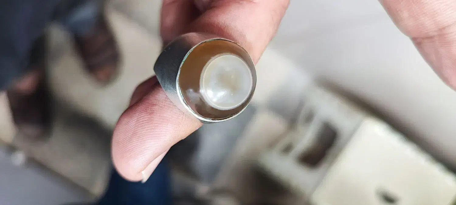 انگشتر سلیمانی تک چشم قدیمی|بدلیجات|اهواز, کوی سعدی|دیوار