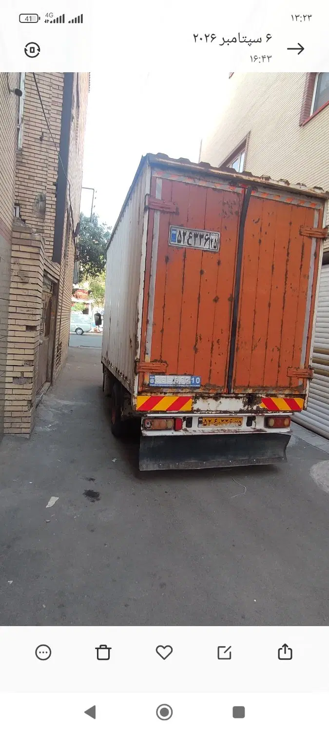 اتاق مسقف فلزی کامیونت|قطعات یدکی و لوازم جانبی|تبریز, |دیوار