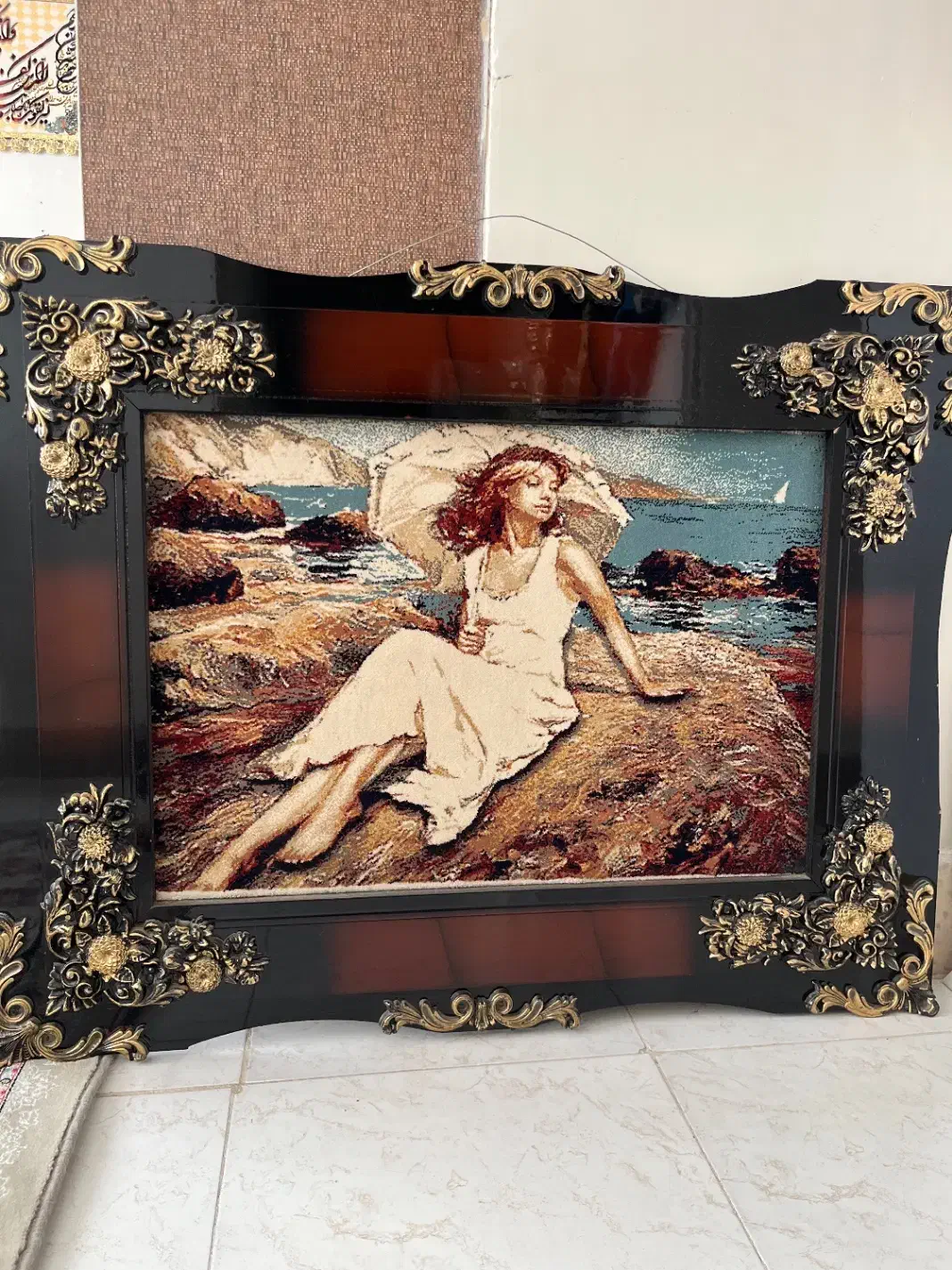 تابلو فرش|تابلو فرش|ملایر, |دیوار