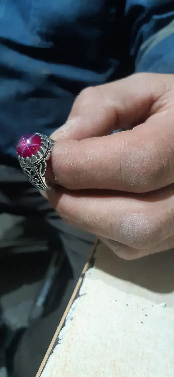 انگشتریاقوت استار|جواهرات|بناب, |دیوار