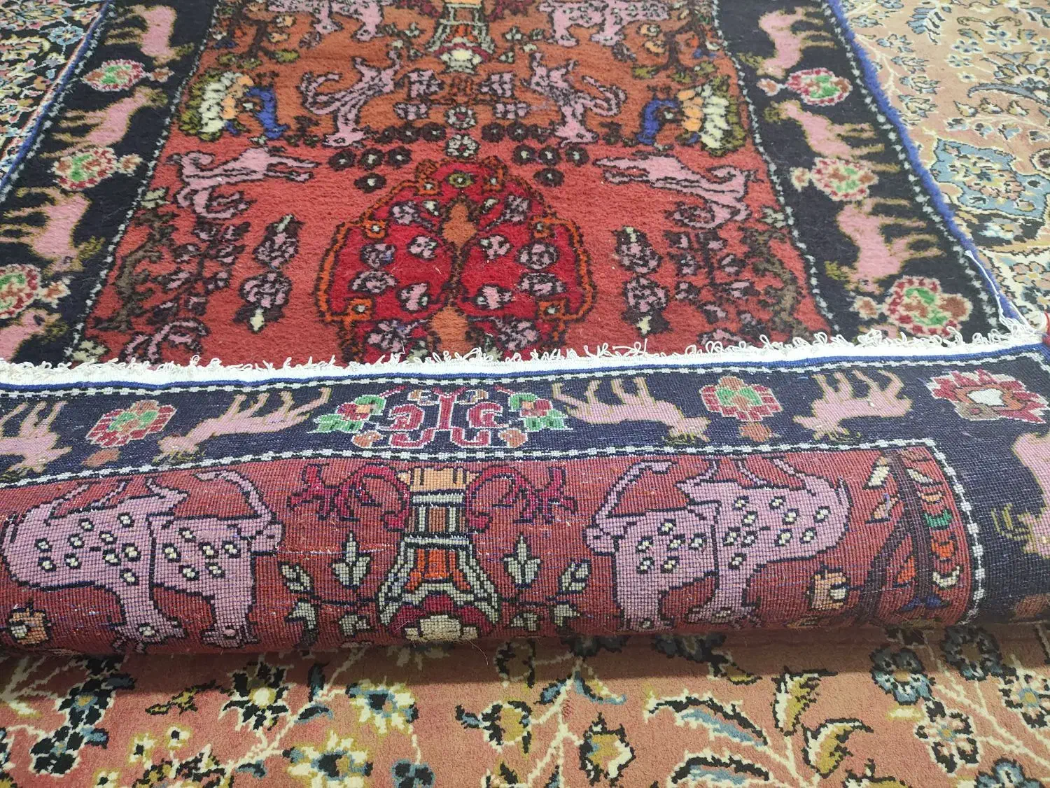 قالی دست باف|فرش|بروجرد, |دیوار