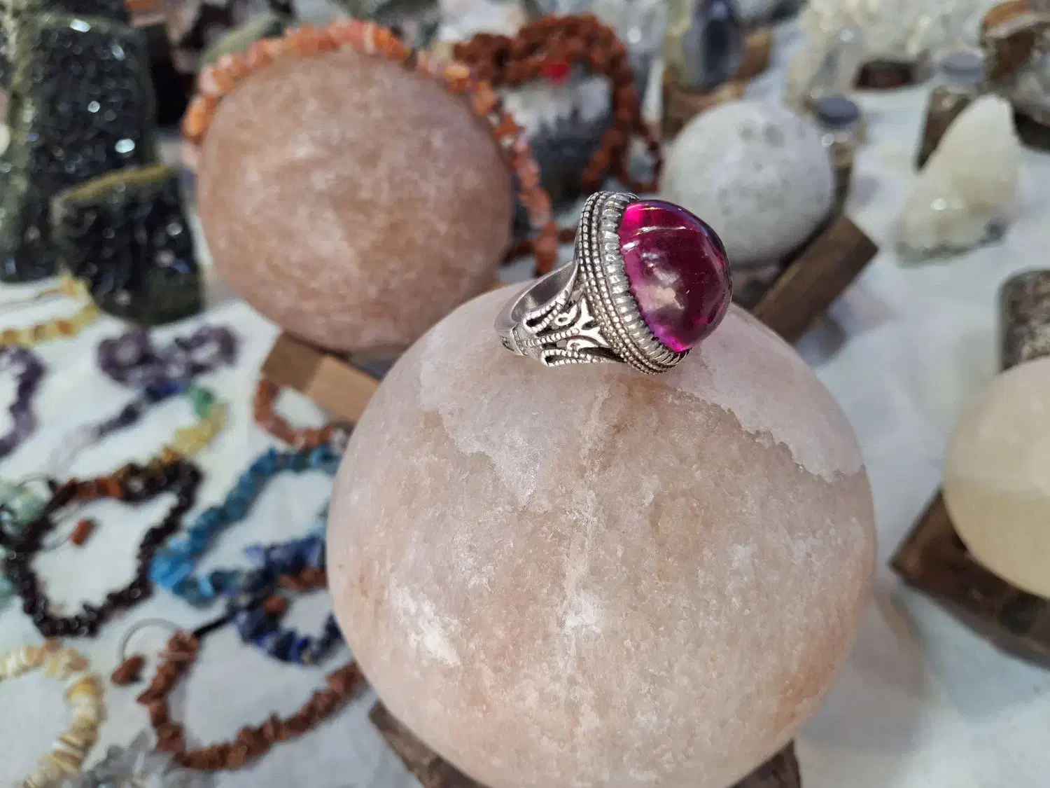 انگشتر نقره|جواهرات|صحنه, |دیوار