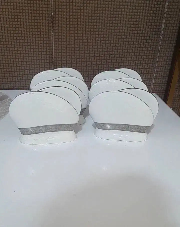 ۶ عدد جا دستمال کاغذی چینی|ظروف سرو و پذیرایی|مهاباد (آذربایجان غربی), |دیوار