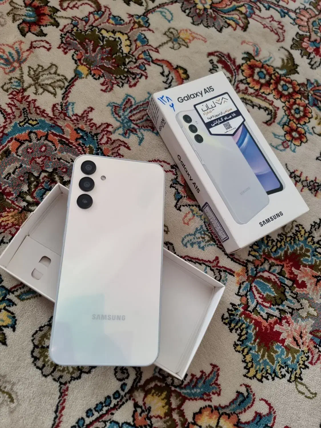 سامسونگ a15 حافظه ۱۲۸ رم ۶ معاوضه فروش|موبایل|گنبد کاووس, |دیوار