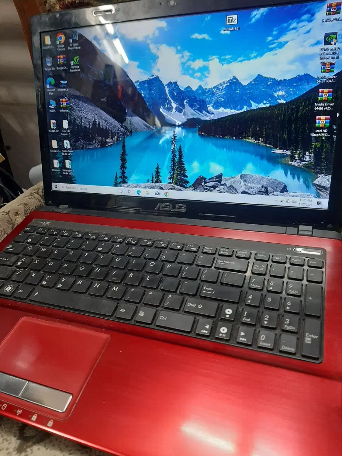 لپ تاپ خشگلi5نسل2گرافیک2 Asus|رایانه همراه|اصفهان, مسجد مصلی|دیوار