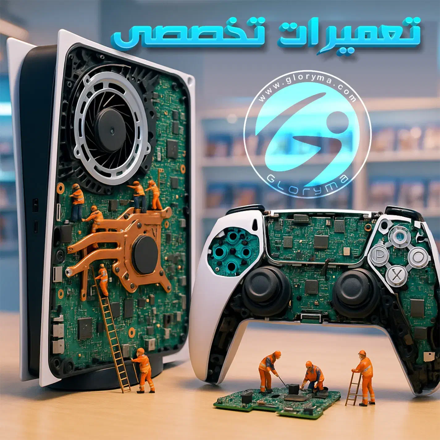 تعمیرات کنسول بازی و دسته بازی ps4 ps5 با ضمانت|کنسول، بازی ویدئویی و آنلاین|کرج, دهقان ویلا|دیوار