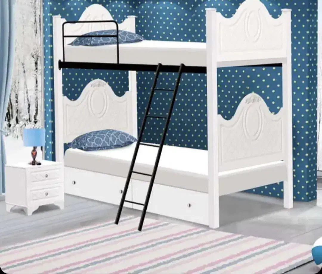 تخت دوطبقه سایز یکنفره|تخت و سرویس خواب|تهران, افسریه شمالی|دیوار