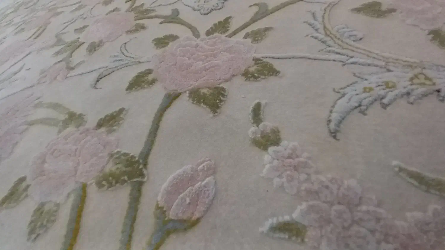 فرش ماشینی گرد کاشان2/5 در 2/5 رویال گلد 1200/3600|فرش|پردیس, فاز ۱۱|دیوار