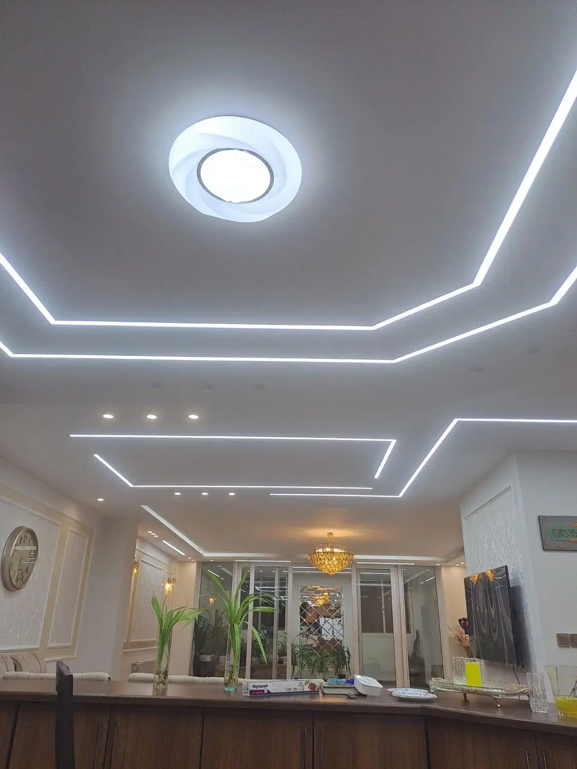 کناف ، گچبری ،  تایل، پی وی سی|خدمات پیشه و مهارت|فلاورجان, |دیوار