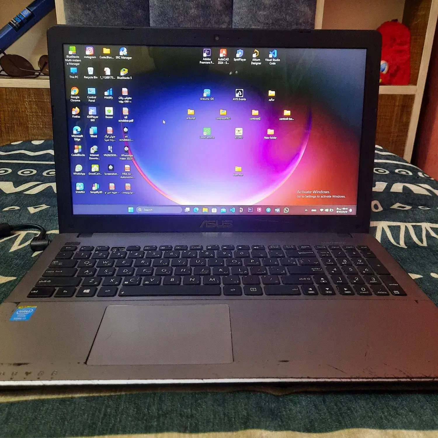 لپ‌تاب ایسوس x550l|رایانه همراه|بوشهر, |دیوار