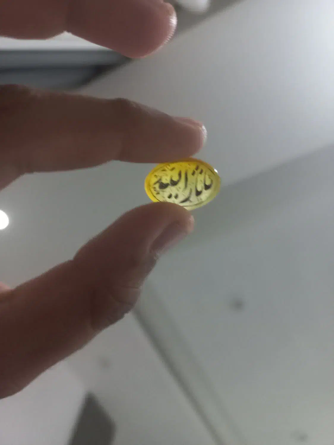 نگین انگشتر خطی|جواهرات|بیرجند, |دیوار