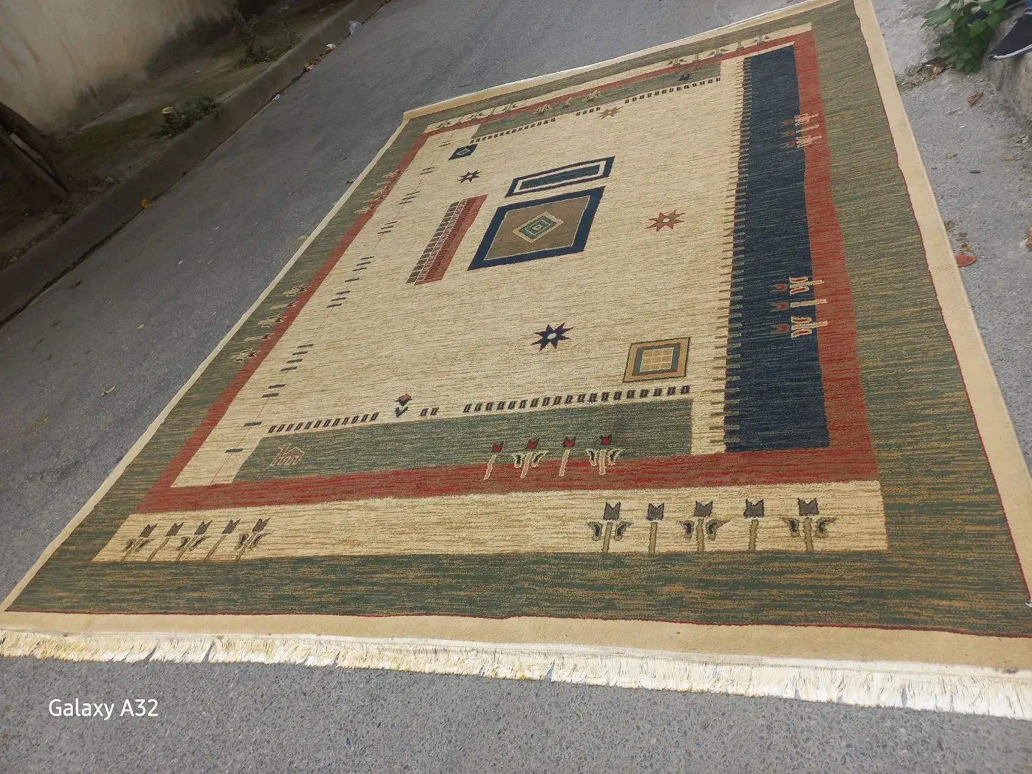 دوعدد فرش ۱۲ متری ست هم تراکم بالا ۵۰۰ شانه|فرش|گرگان, |دیوار