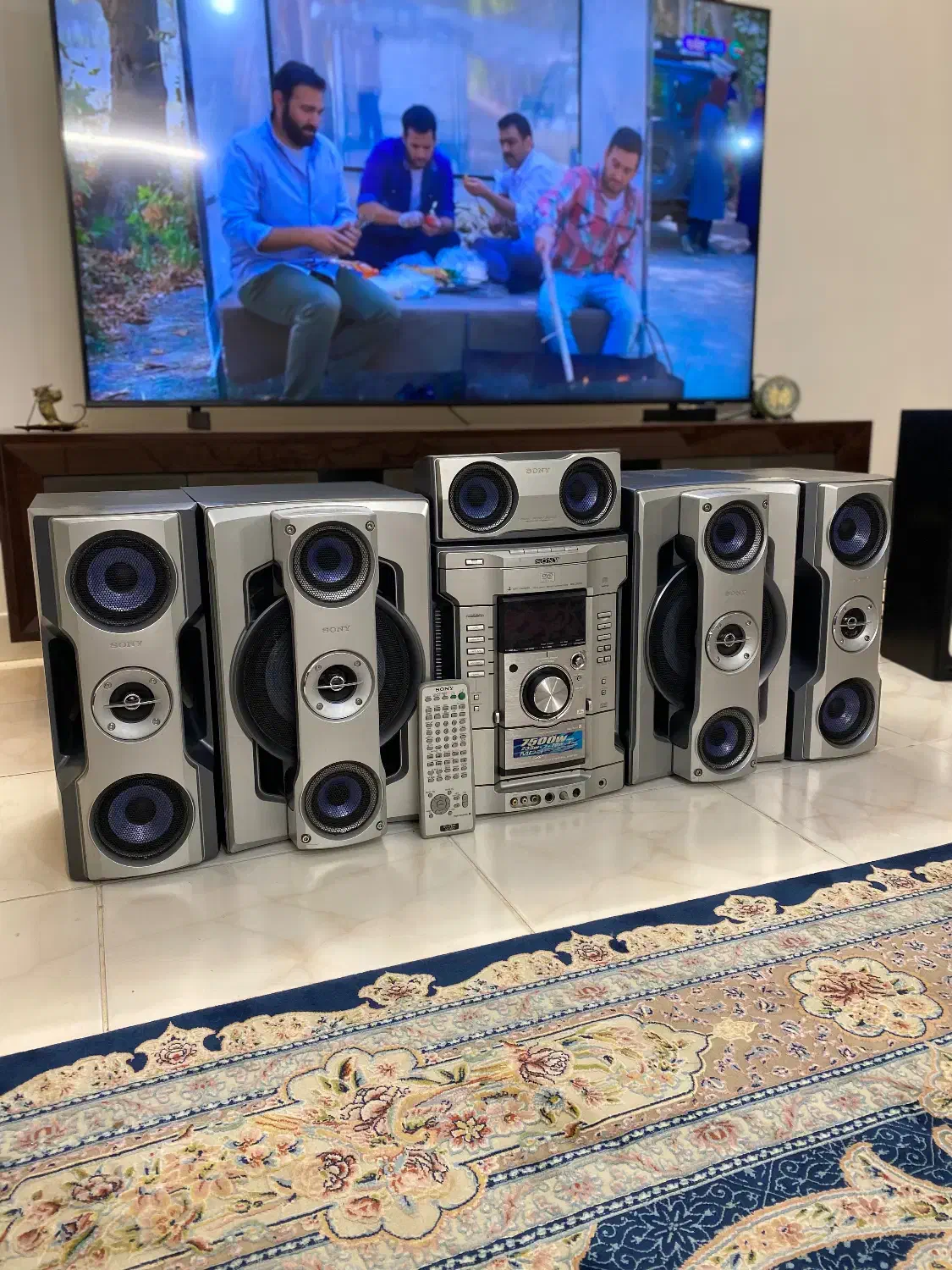 ظبط غول سونی gn88 ست کامل با کنترل (تمیز)|سیستم صوتی خانگی|تهران, مشیریه|دیوار