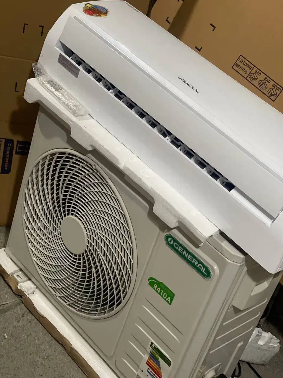 کولرگازی اوجنرال کاوازاکی ژاپن اصلی|کولر گازی و فن‌کوئل|تهران, امین حضور|دیوار