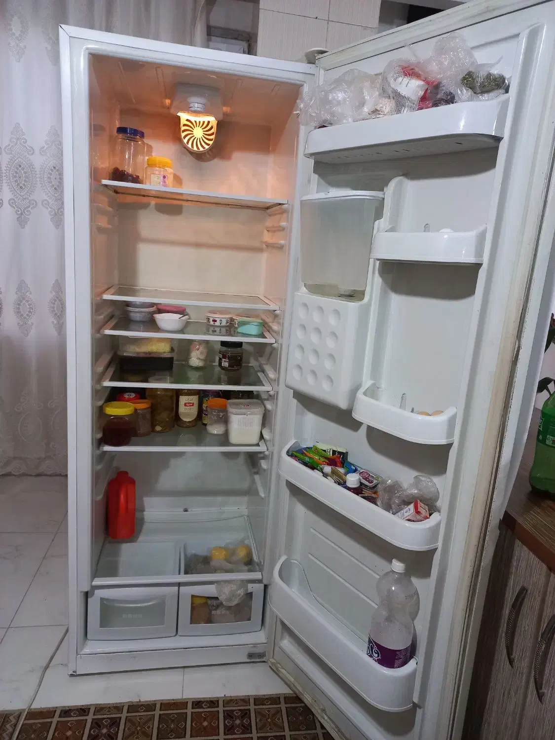 یخچال فریزر دو قلو با آبسردکن الکترواستیل|یخچال و فریزر|کرج, حسن آباد|دیوار