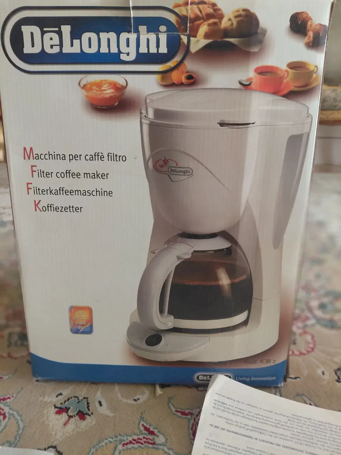 قهوه ساز دلونگی مدل ICM 2.1|سماور، چایساز، قهوهساز|خمینیشهر, |دیوار