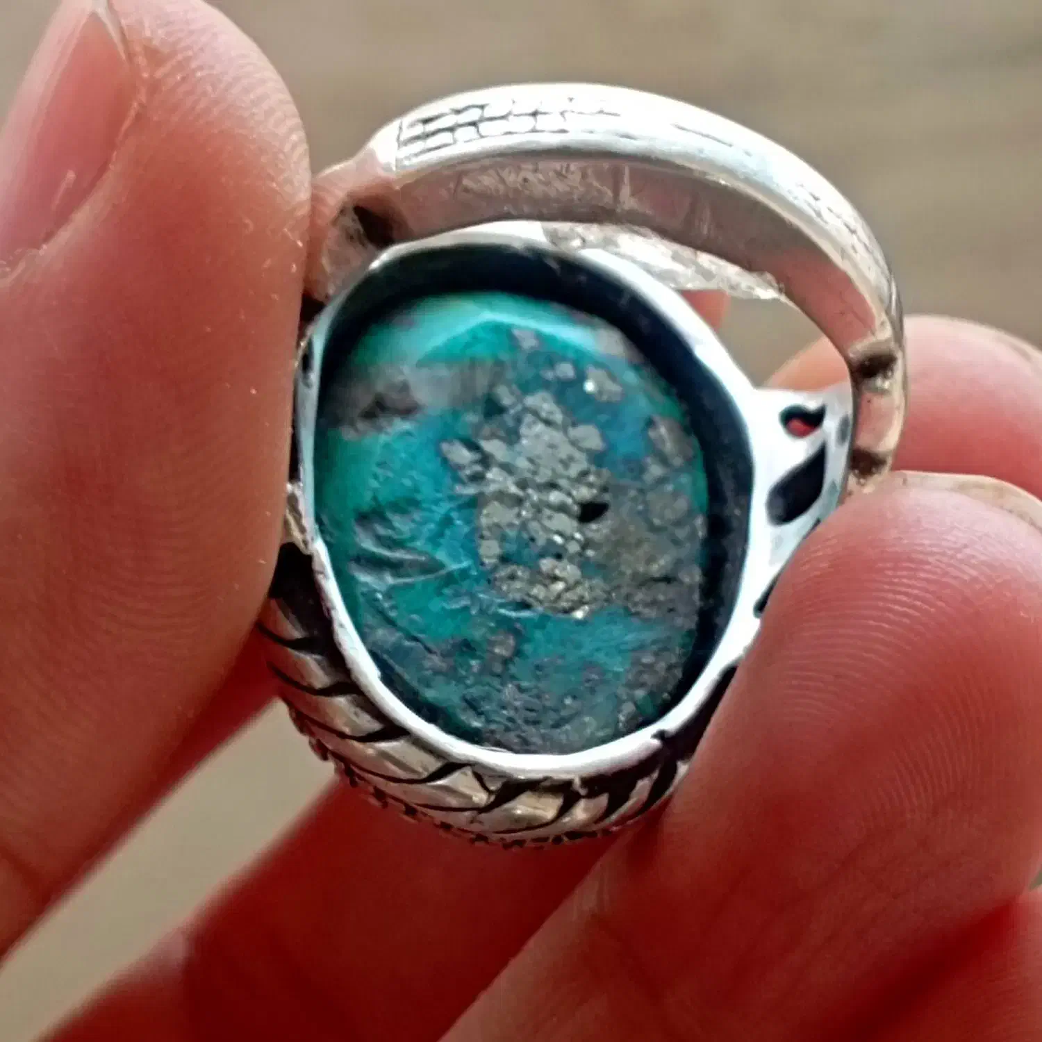 انگشتر فیروزه و عقیق و تسبیح|جواهرات|کرمانشاه, |دیوار