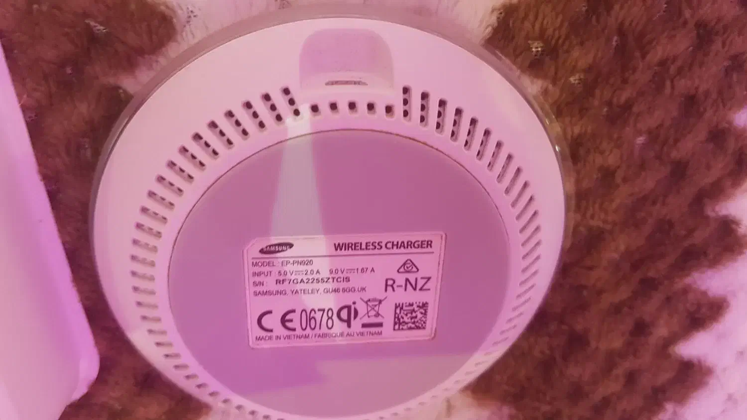 شارژر وایرلس فست سامسونگ + تبدیل otg|لوازم جانبی موبایل و تبلت|تهران, شهرک آتی شهر|دیوار