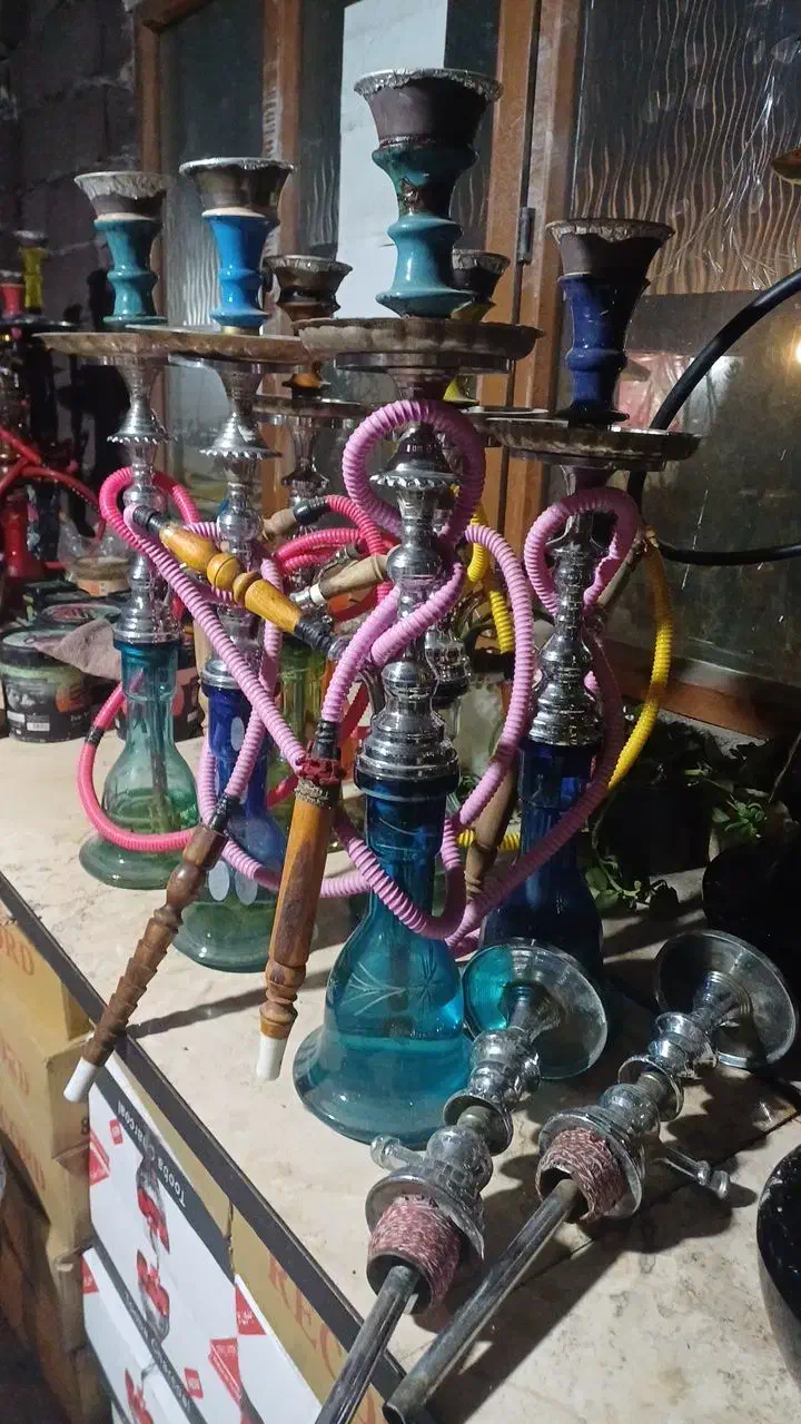 تنه قلیون برنجی|زیورآلات و اکسسوری|صفادشت, |دیوار