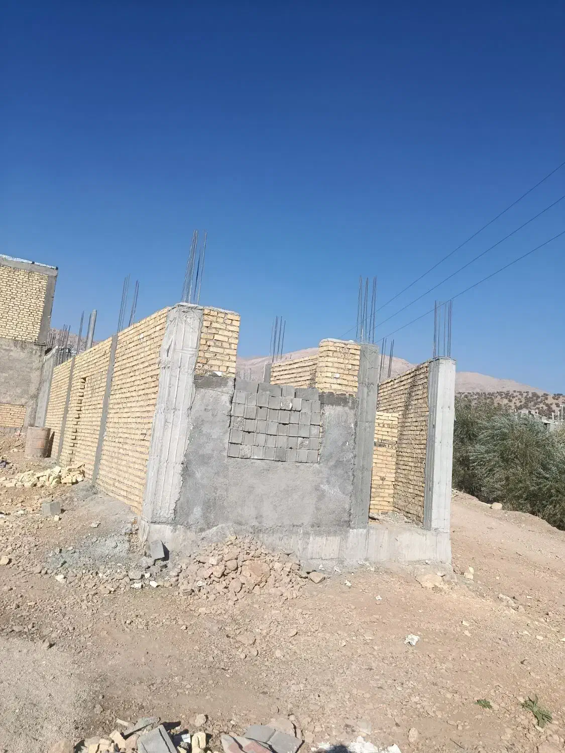 فروش خانه نیمه ساخته مادوان پایین شهدا 1|فروش خانه و ویلا|یاسوج, |دیوار