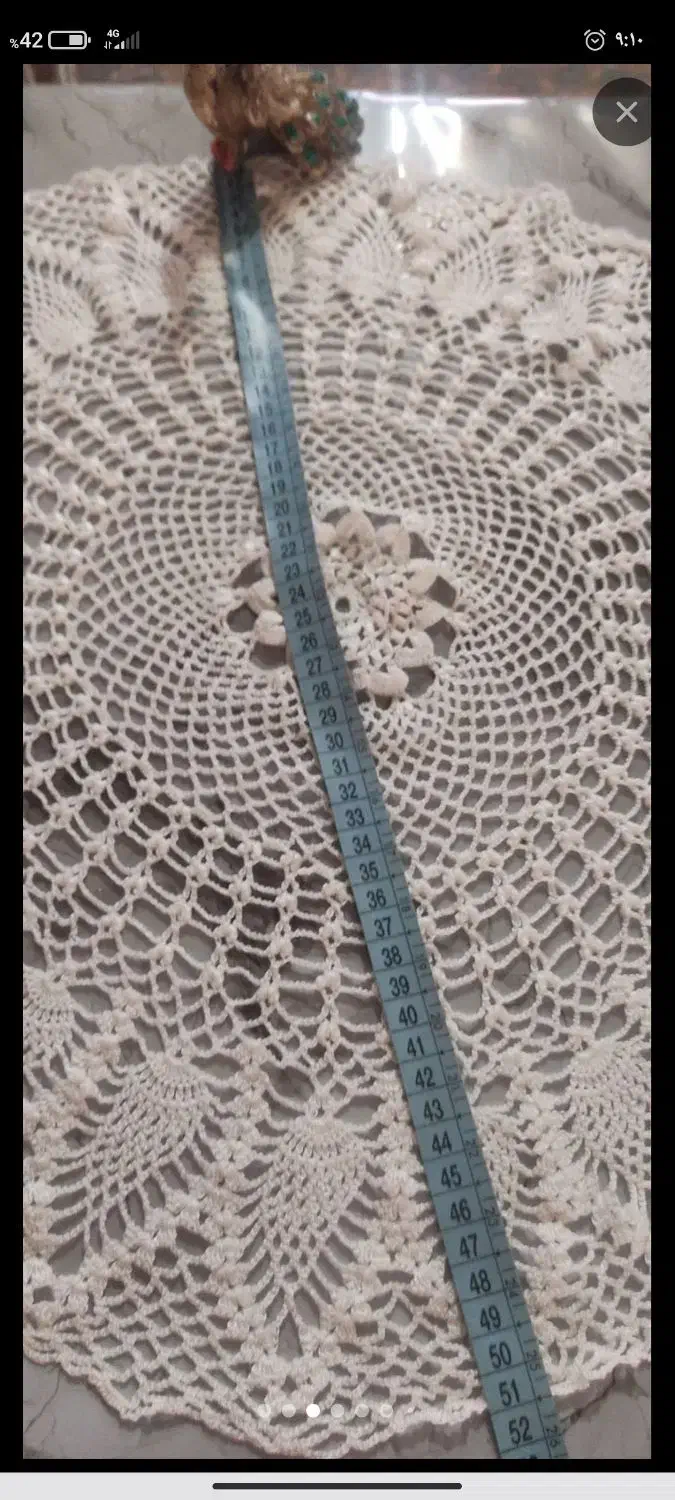 رومیزی ابریشم بافی|پرده، رانر، رومیزی|لاران, |دیوار