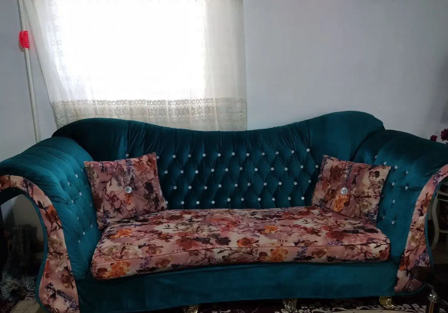 موبلمان 7نفره تمیز|مبلمان خانگی و میز عسلی|خنداب, |دیوار