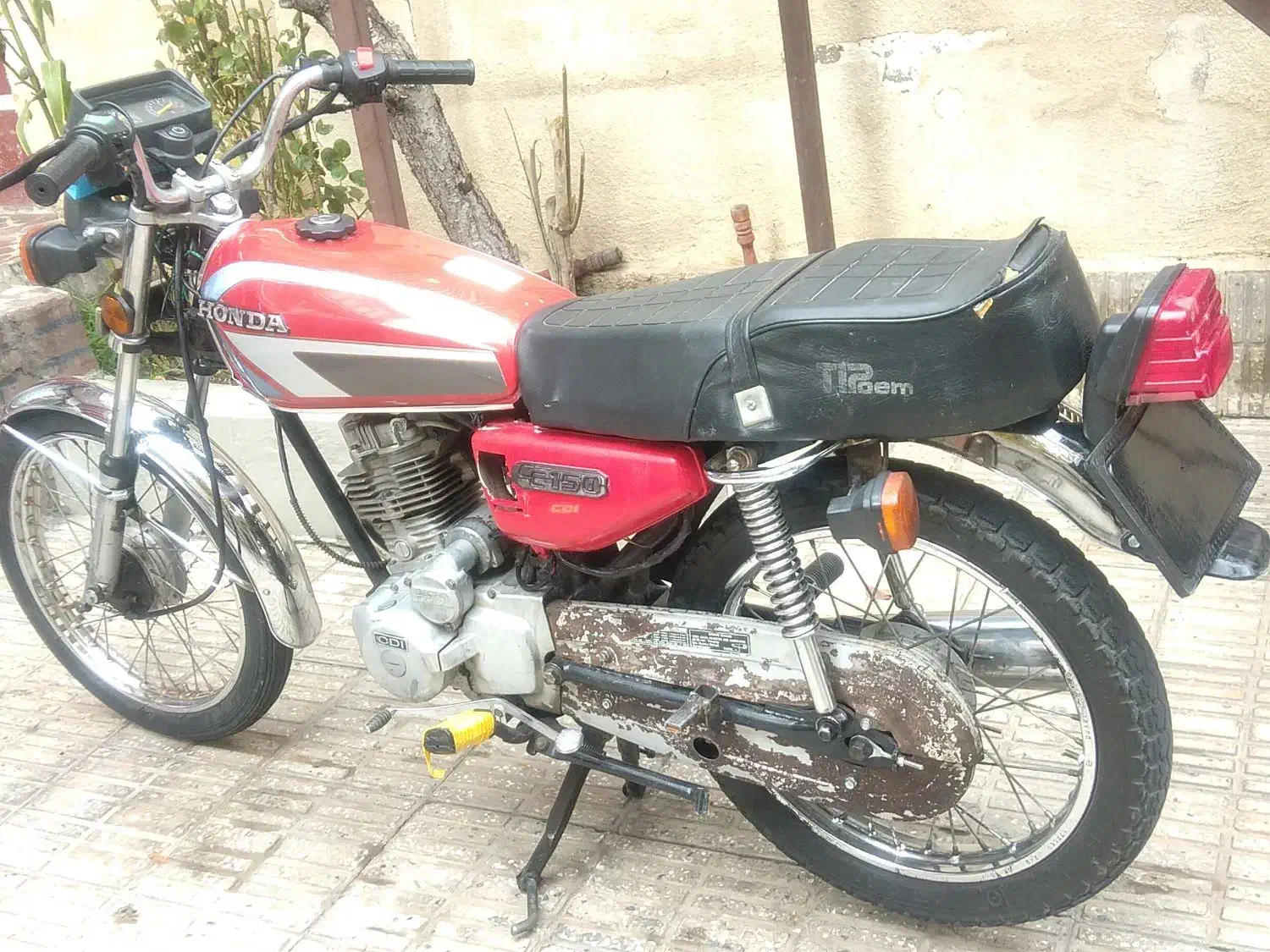 موتور سیکلت 125 فنی سالم بکر با مدارک مزایده و ا|موتورسیکلت|اهر, |دیوار