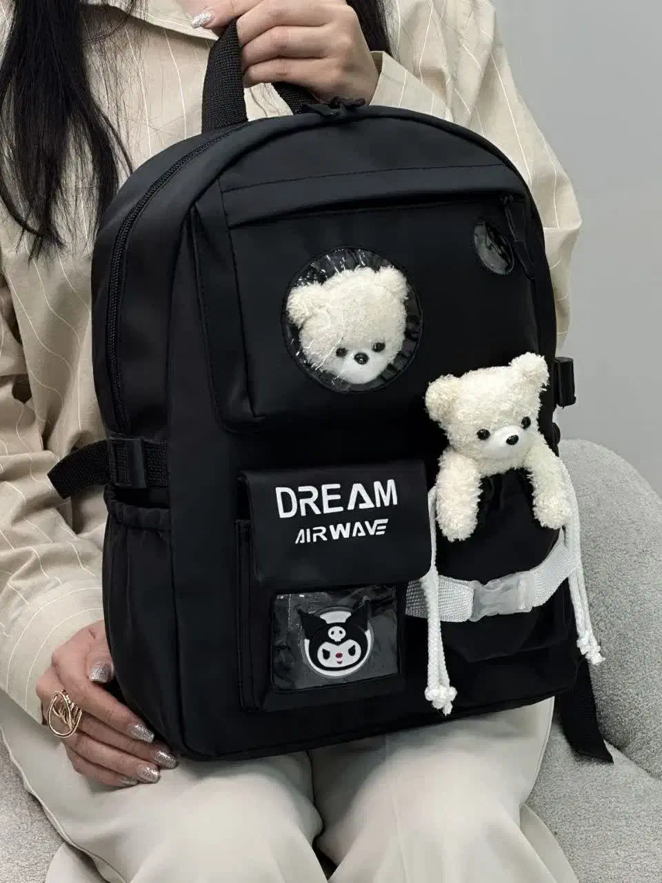 کوله پشتی مشکی|کیف، کفش، کمربند|یزد, |دیوار