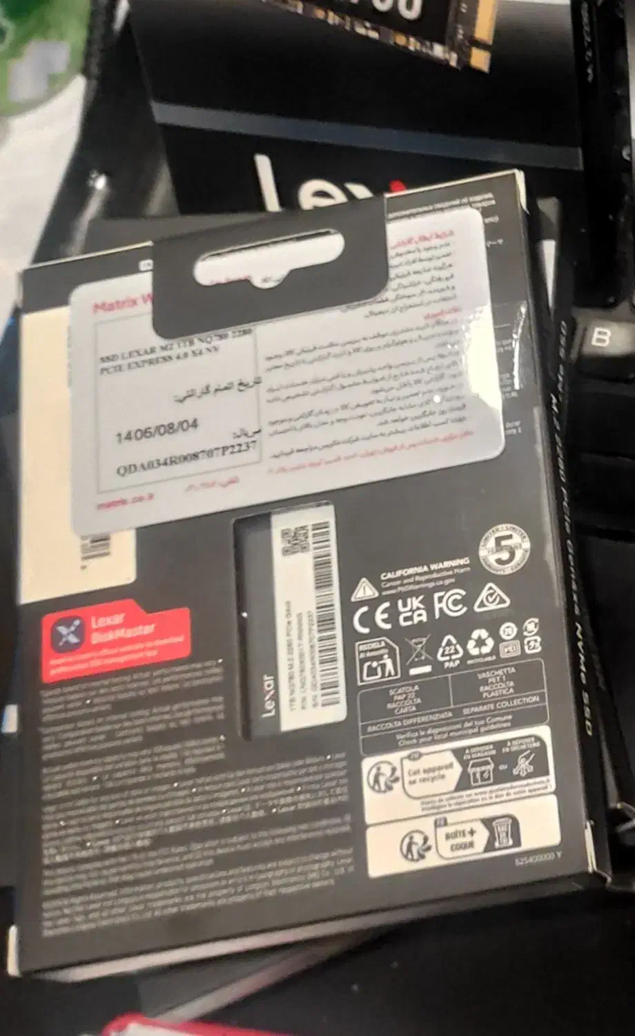 LEXAR SSD 1TB NQ78|قطعات و لوازم جانبی رایانه|تهران, تهرانپارس غربی|دیوار