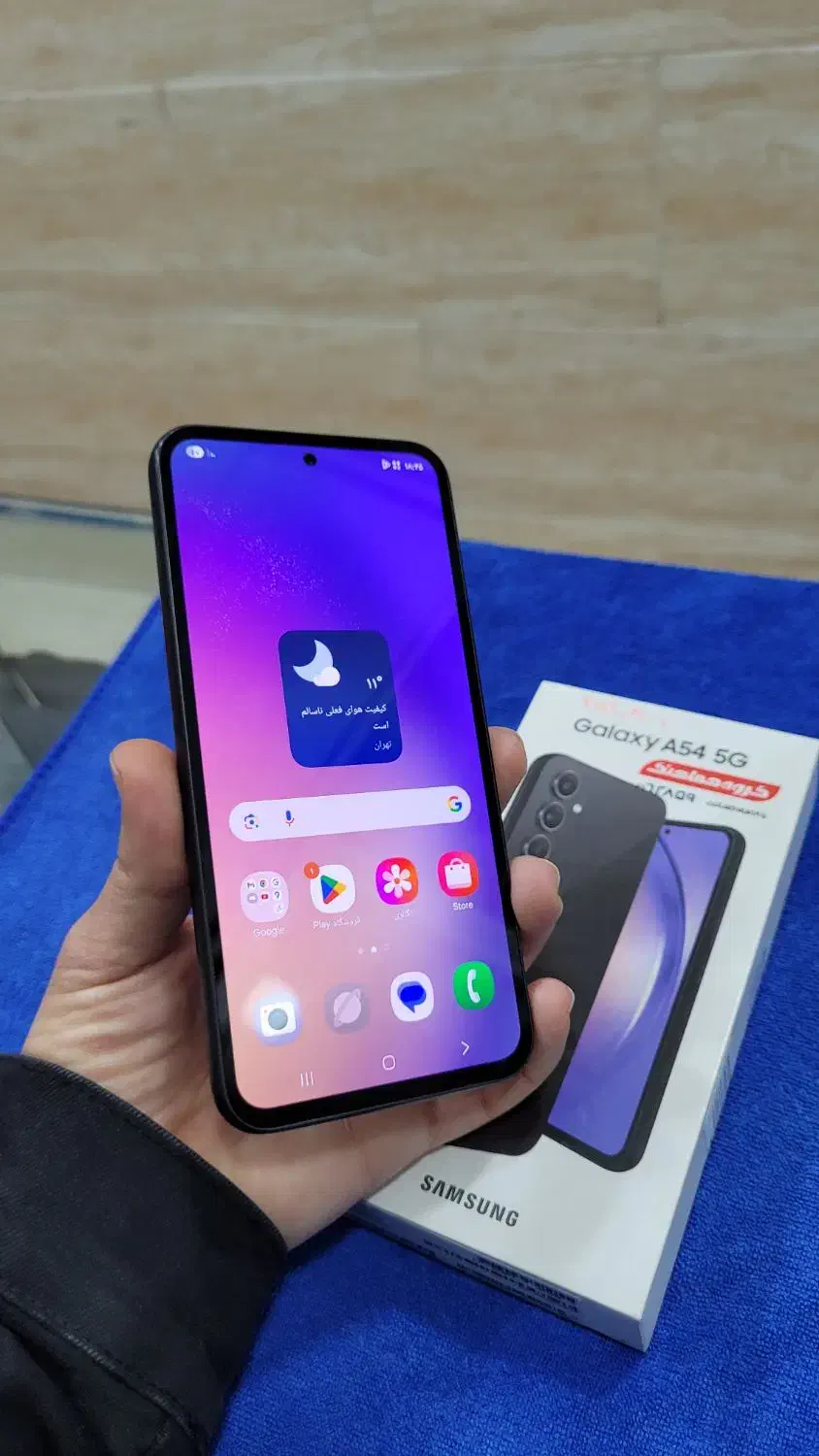 سامسونگ A54 5G حافظه 256 لاکاغذی (موبایل تکنو)|موبایل|کرمانشاه, |دیوار