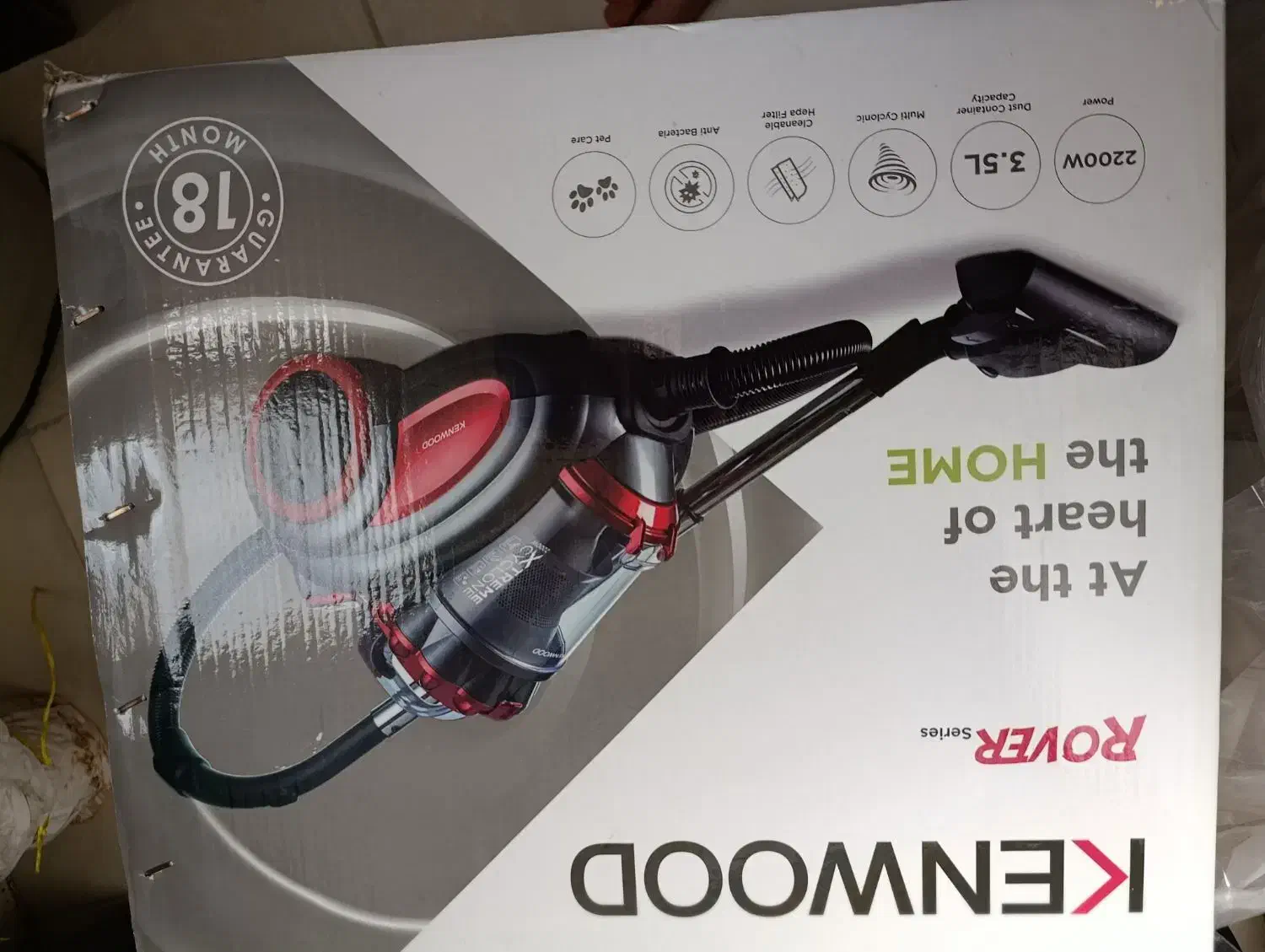 جارو برقی کنوود نو|جاروبرقی، جارو شارژی، بخارشو|اصفهان, قهجاورستان|دیوار