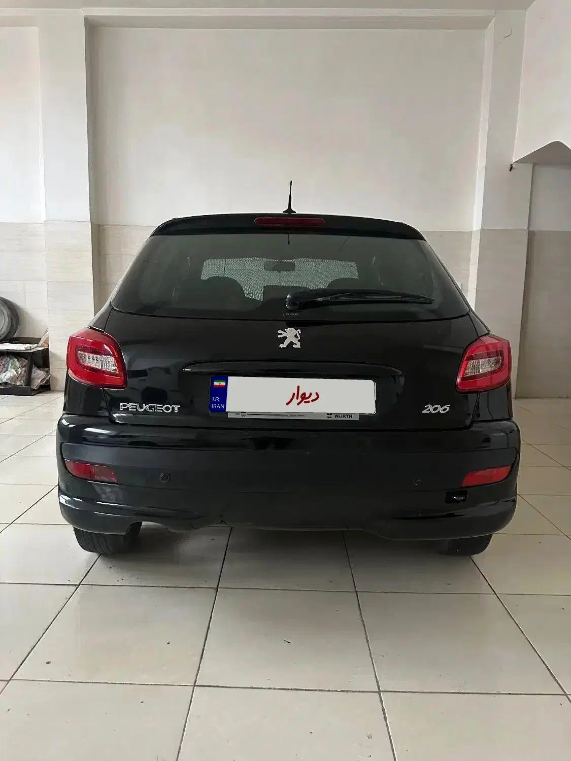 پژو ۲۰۶تیپ ۲ مدل ۸۱|خودرو سواری و وانت|رامیان, |دیوار